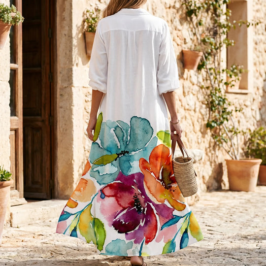 Kathy  - Button-Down Shirt Dress
