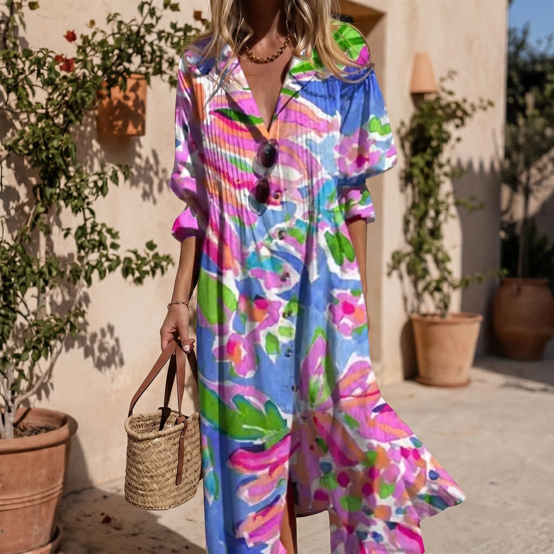Kathy  - Button-Down Shirt Dress