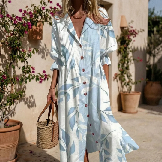 Kathy  - Button-Down Shirt Dress