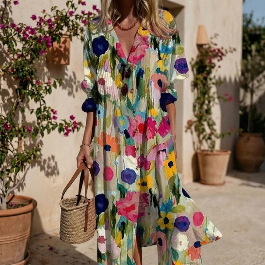 Kathy  - Button-Down Shirt Dress