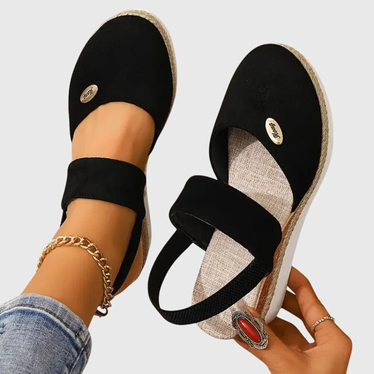 Lauren  - Wide Heel Casual Sandals