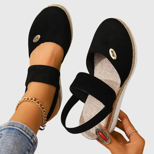 Lauren  - Wide Heel Casual Sandals