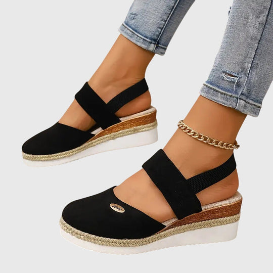 Lauren  - Wide Heel Casual Sandals