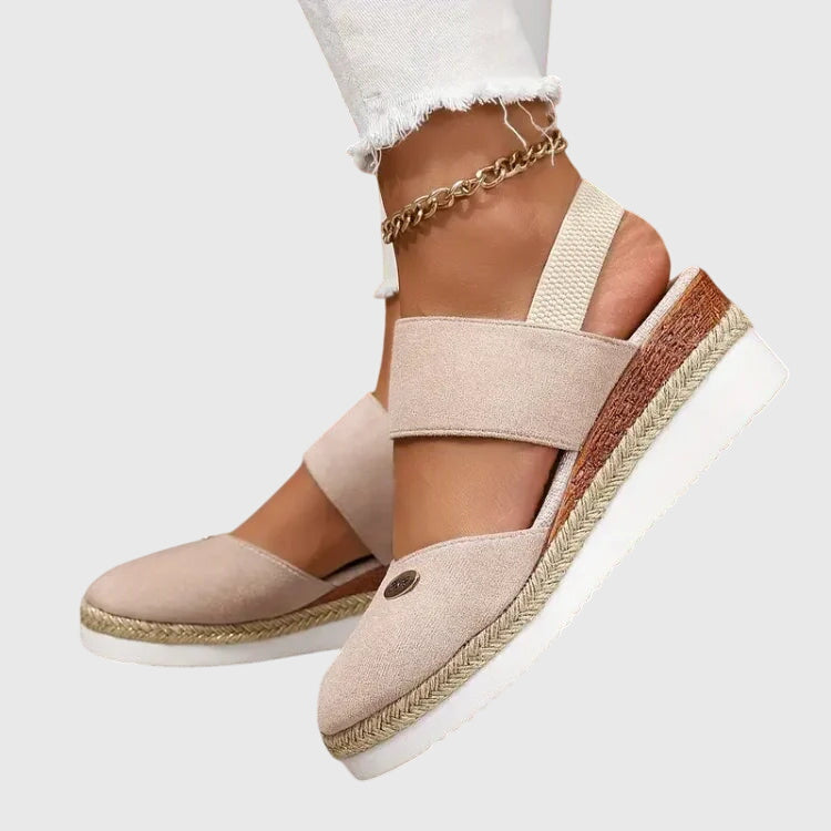 Lauren  - Wide Heel Casual Sandals