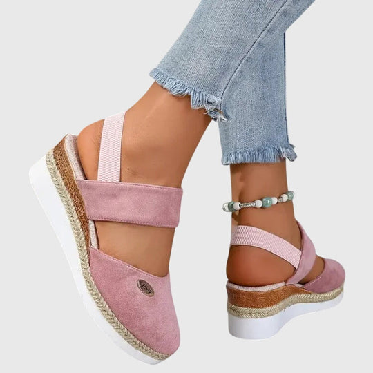 Lauren  - Wide Heel Casual Sandals