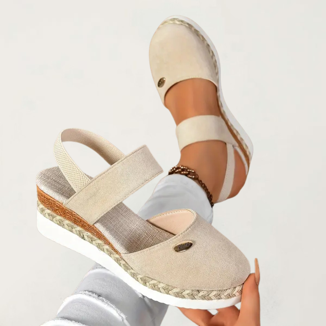 Lauren  - Wide Heel Casual Sandals