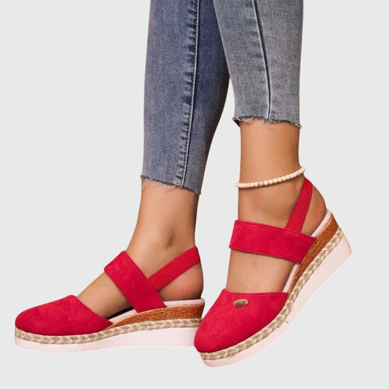 Lauren  - Wide Heel Casual Sandals
