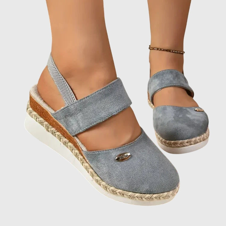 Lauren  - Wide Heel Casual Sandals