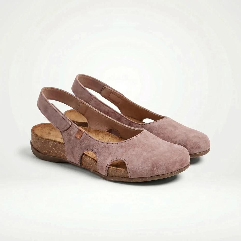 Lynn  - Closed Toe Slingback Sandals