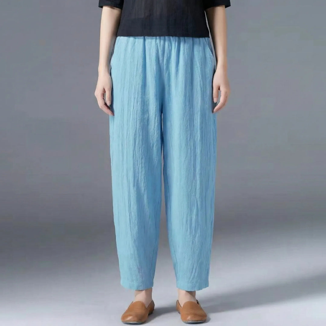 Marcella  - Relaxed Tapered Ankle-Length Pant