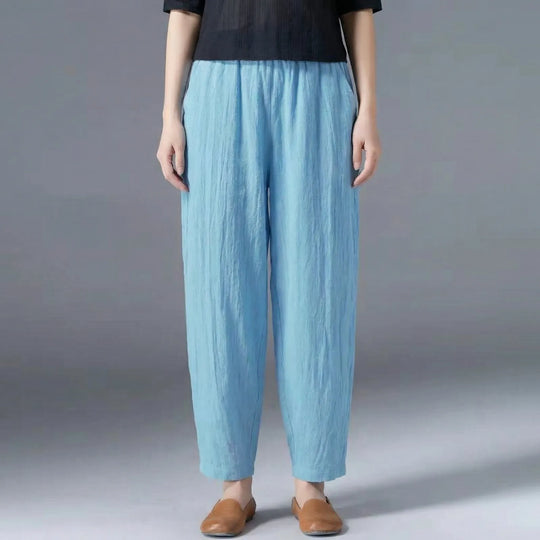 Marcella  - Relaxed Tapered Ankle-Length Pant