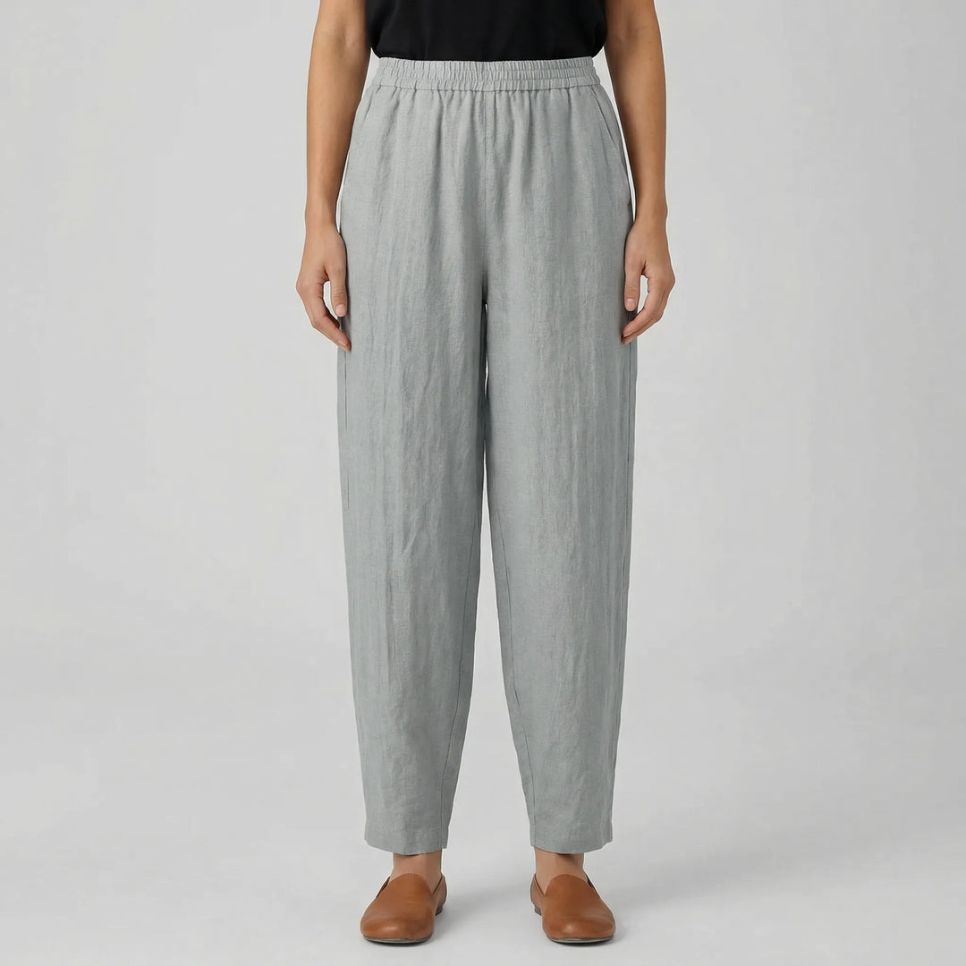 Marcella  - Relaxed Tapered Ankle-Length Pant