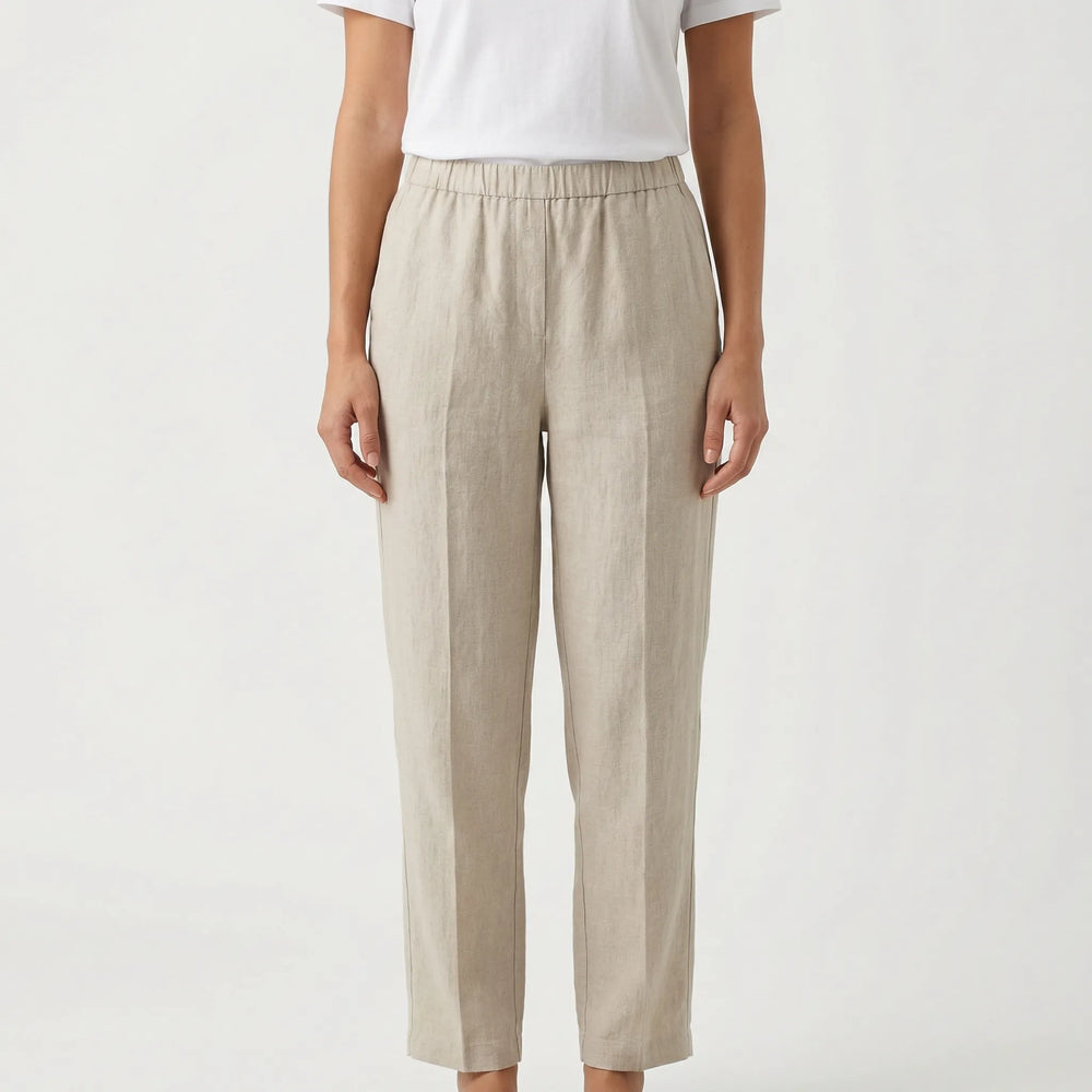 Marcella  - Relaxed Tapered Ankle-Length Pant