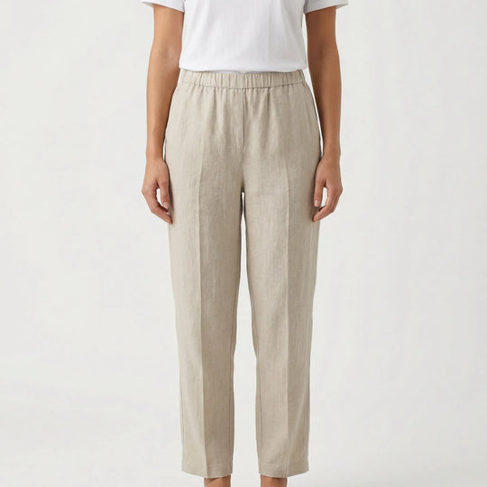 Marcella  - Relaxed Tapered Ankle-Length Pant
