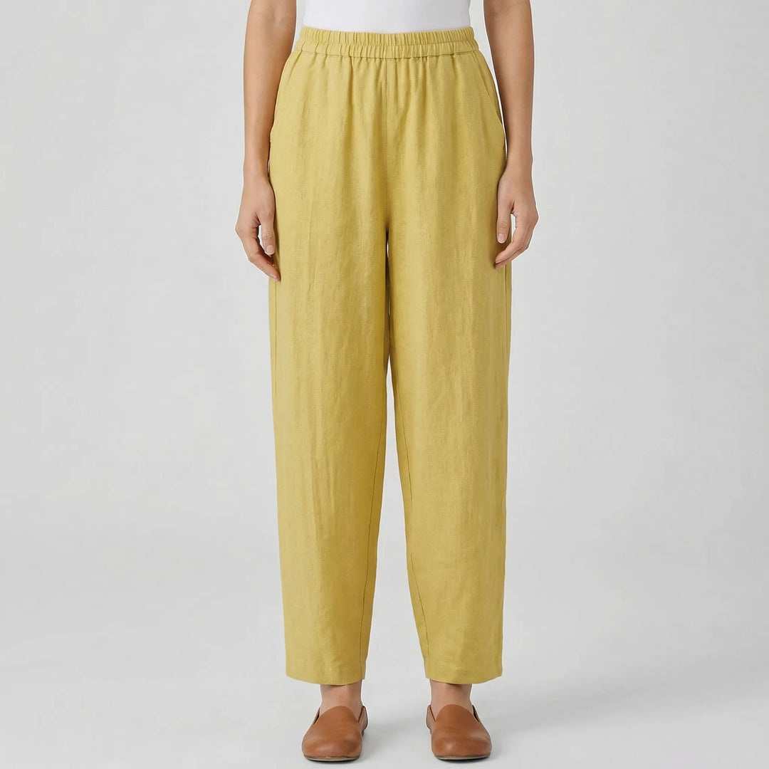 Marcella  - Relaxed Tapered Ankle-Length Pant