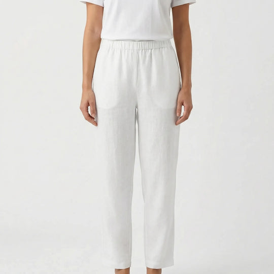 Marcella  - Relaxed Tapered Ankle-Length Pant