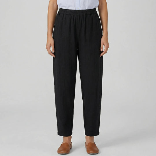 Marcella  - Relaxed Tapered Ankle-Length Pant