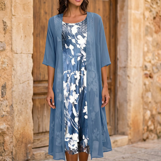 Margarita  - Layered Midi Dress