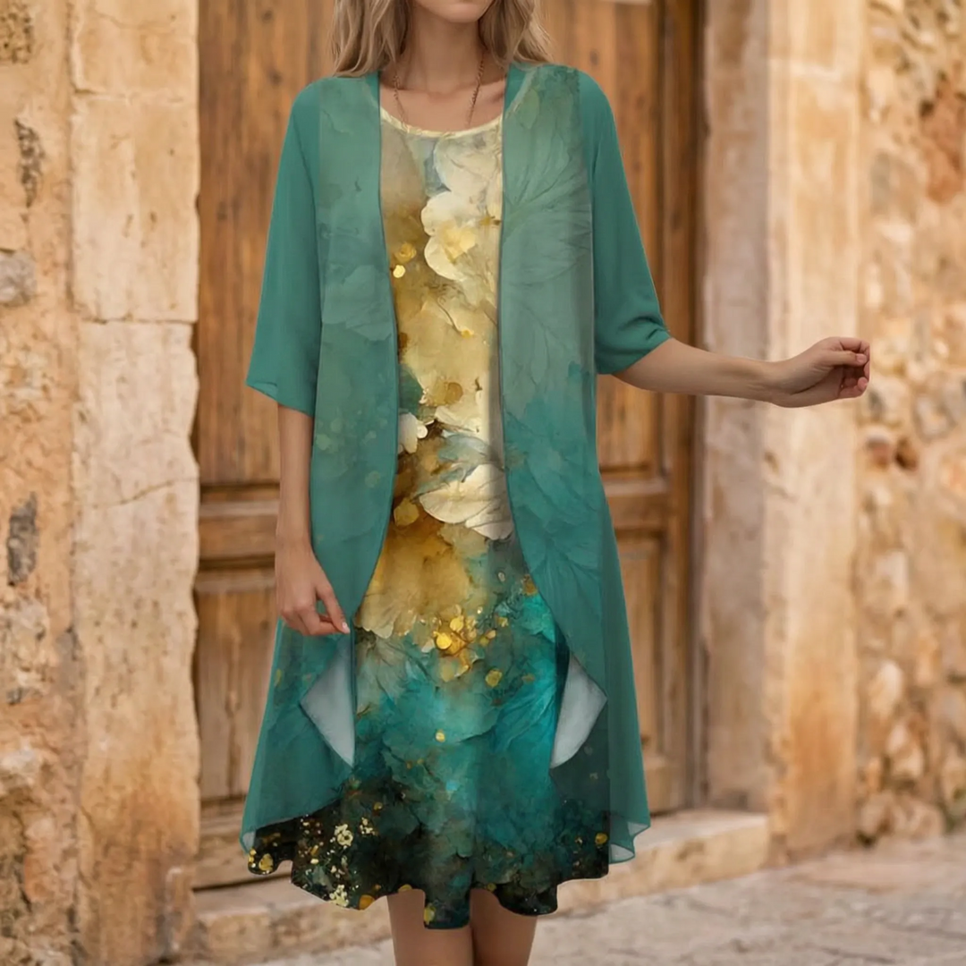 Margarita  - Layered Midi Dress