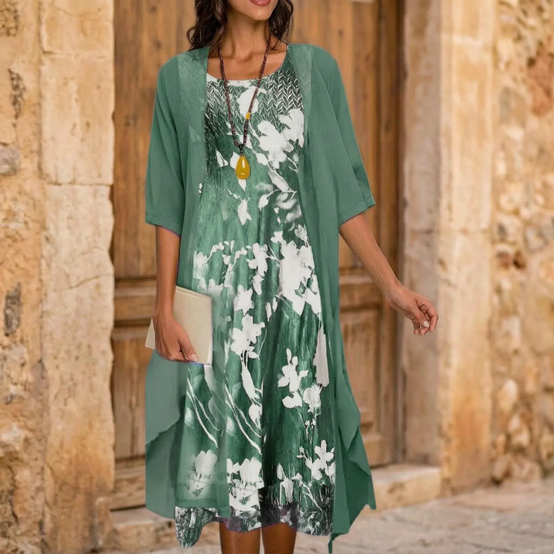 Margarita  - Layered Midi Dress