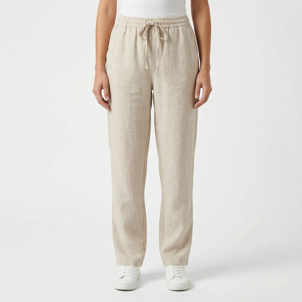 Marguerite  - High-Waist Relaxed Tapered Trousers