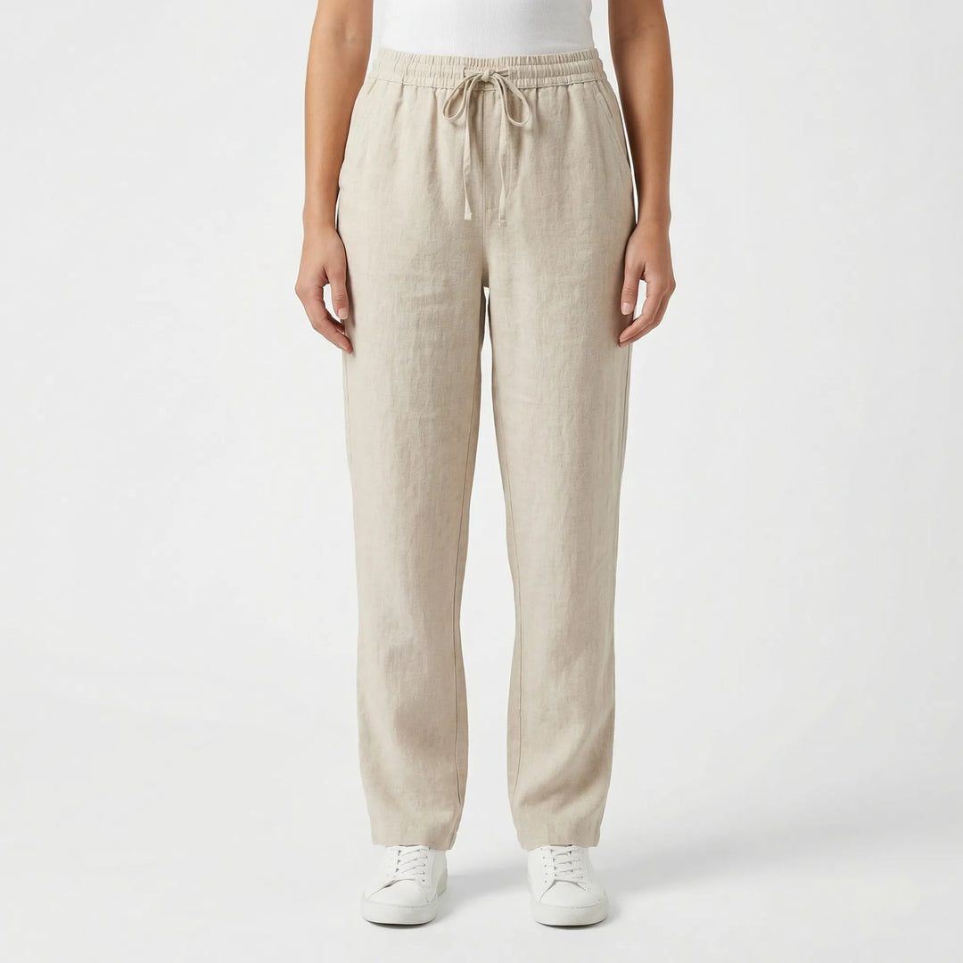 Marguerite  - High-Waist Relaxed Tapered Trousers