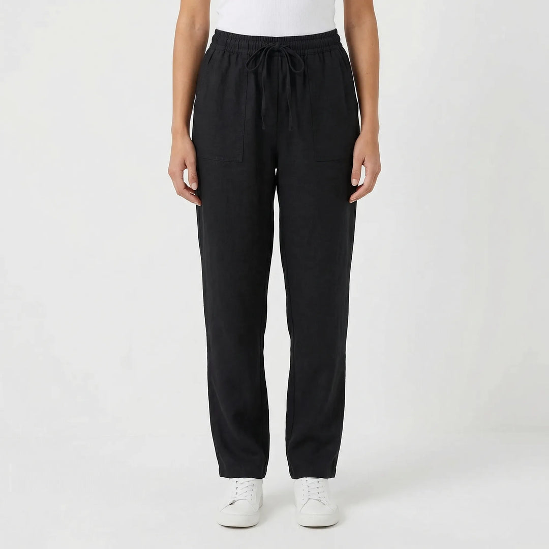 Marguerite  - High-Waist Relaxed Tapered Trousers