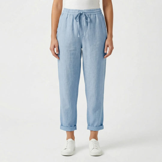 Marguerite  - High-Waist Relaxed Tapered Trousers