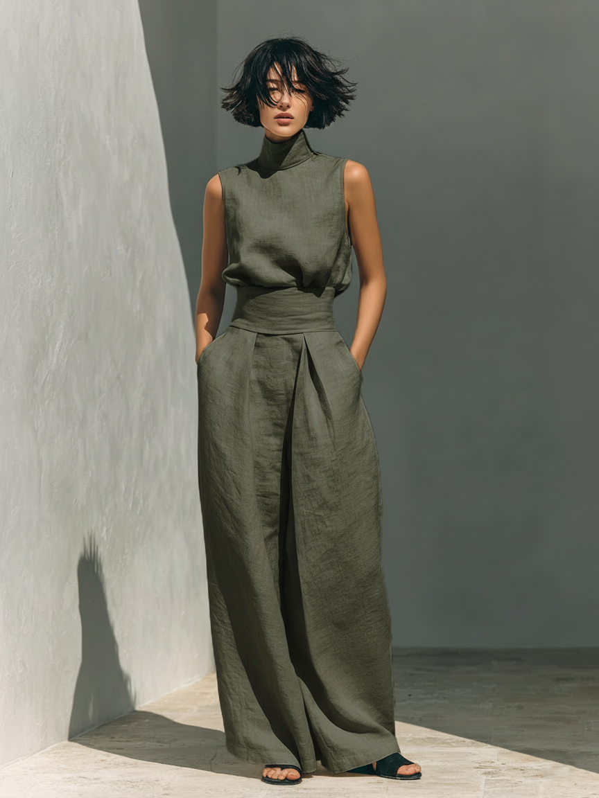 Marianne  - Two Piece Wide Leg Set