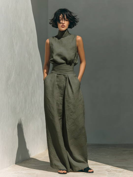 Marianne  - Two Piece Wide Leg Set
