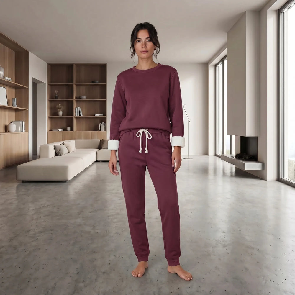 Maryann  - Two-Piece Pullover And Jogger Set