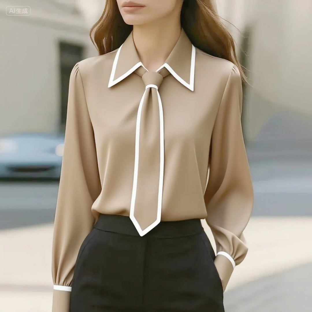 women blouse in white for casual outings 1