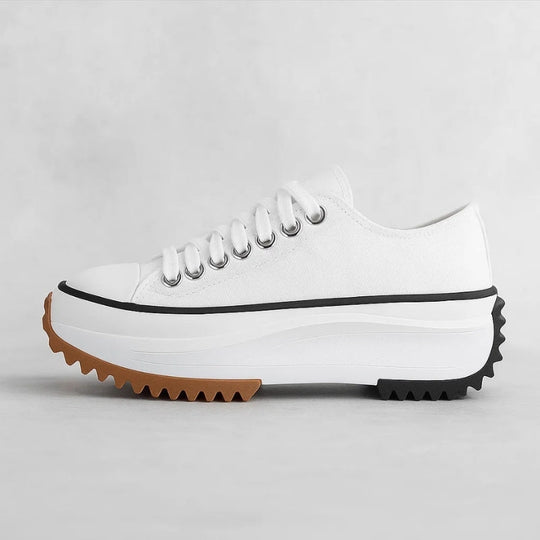 Maya - Chunky Platform Lace Up Casual Sneakers-Women’s Sneakers-Noble Wears-NW