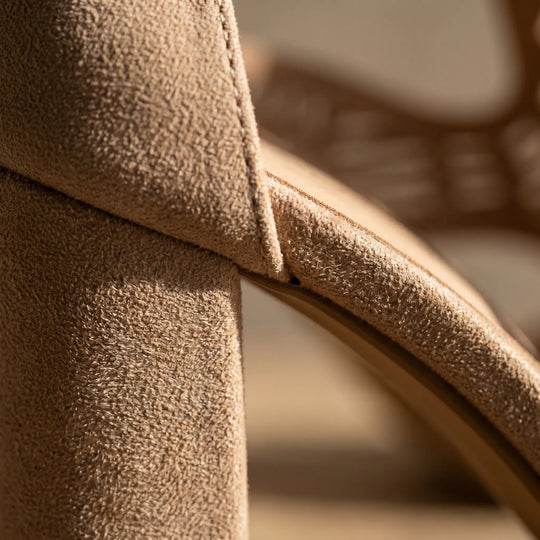 Meghan  - Open-Toe Block Heel Sandal