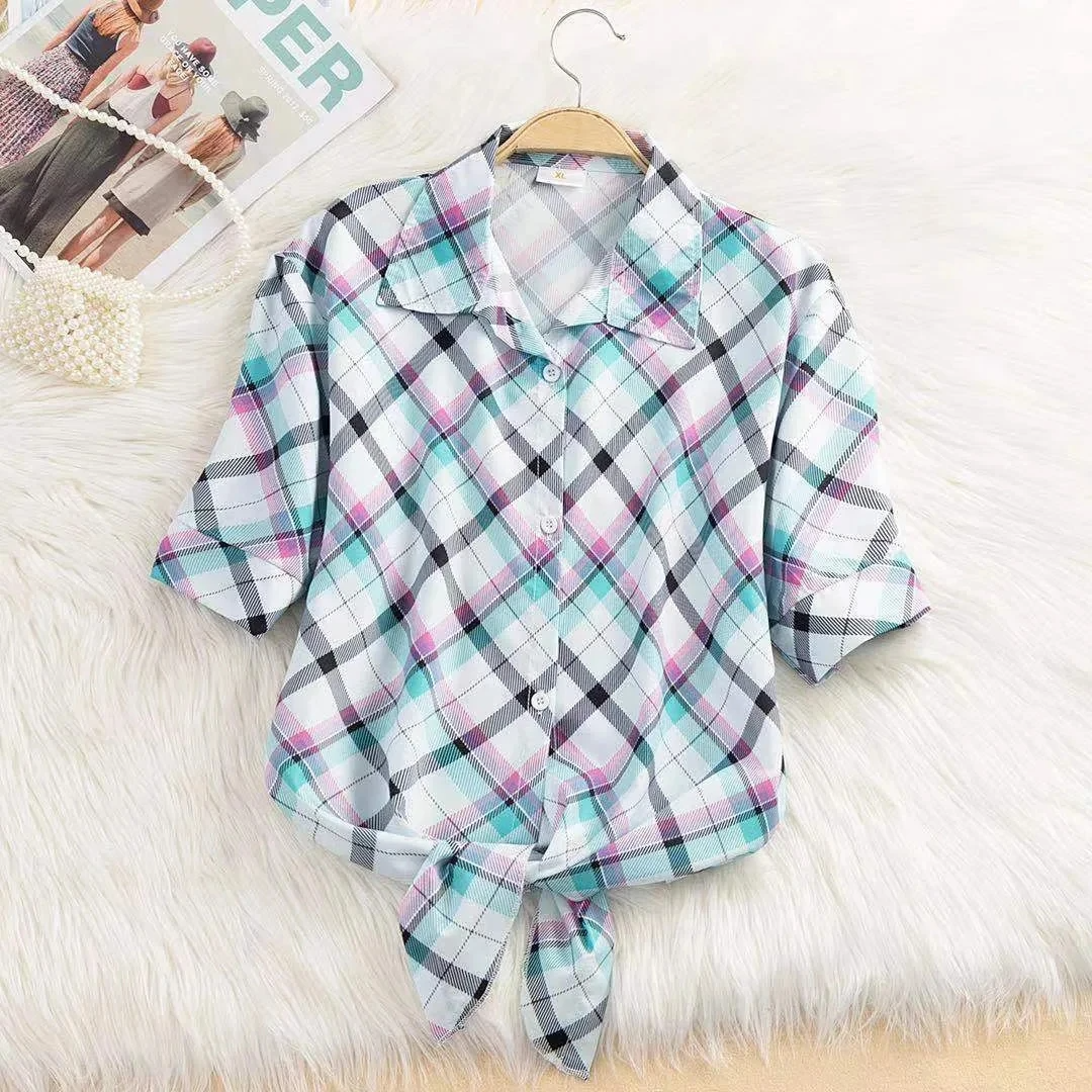 women cropped blouse in white for casual outings 6