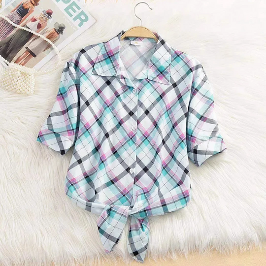 women cropped blouse in white for casual outings 6
