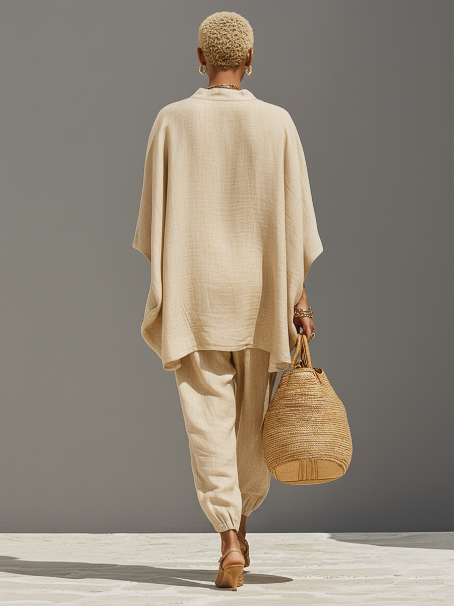 Michelle  - Minimalist Two-Piece Set Casual Daily Wear