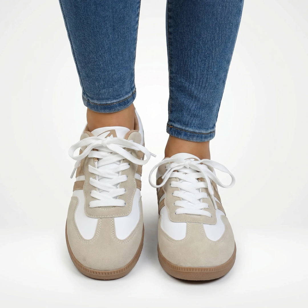 Patti  - Retro-Inspired Lace-Up Sneaker For Women