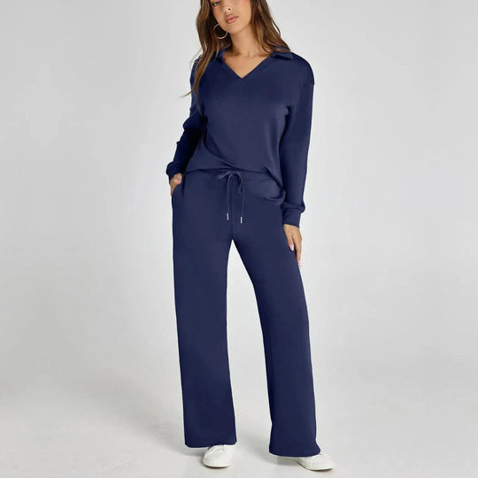 women loungewear set in beige for casual outings 12