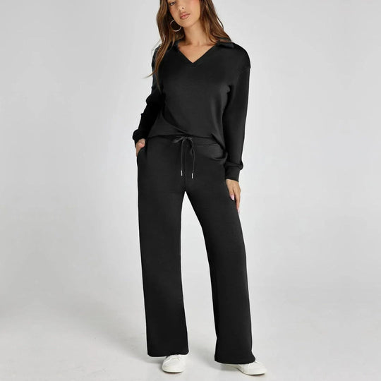 women loungewear set in beige for casual outings 9