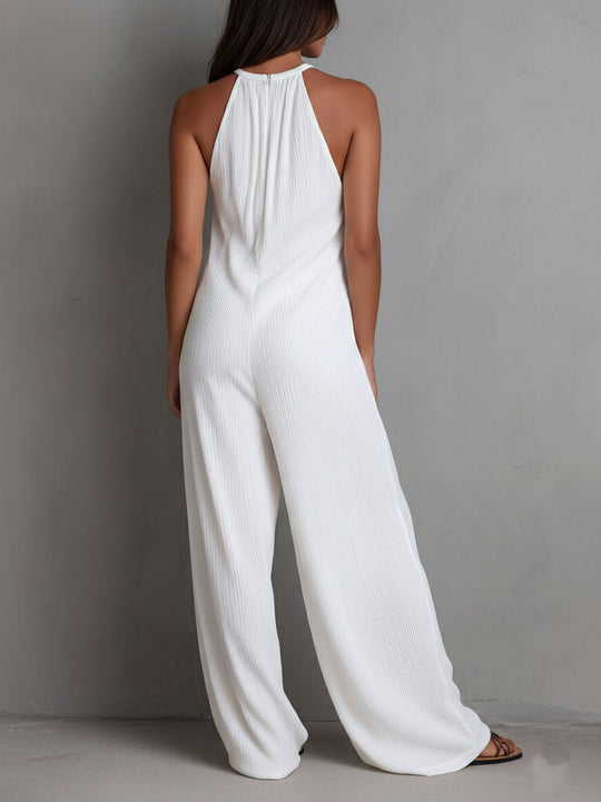Regina  - Wide Leg Jumpsuit Vacation Dining