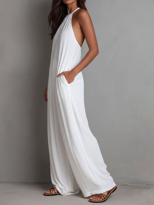 Regina  - Wide Leg Jumpsuit Vacation Dining