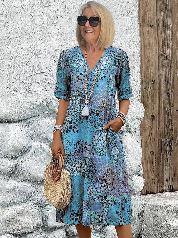 women summer dress in floral for casual outings 1