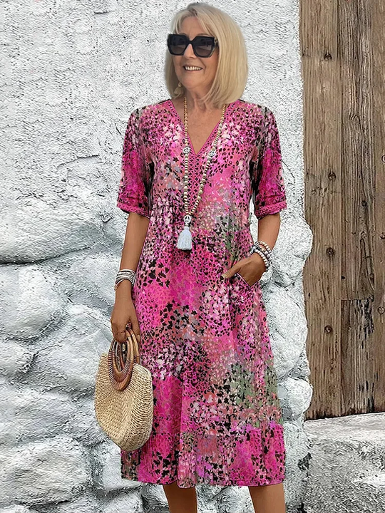 women summer dress in floral for casual outings 2