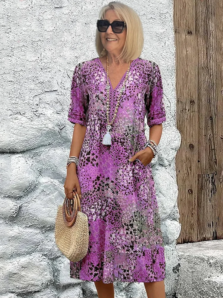 women summer dress in floral for casual outings 3