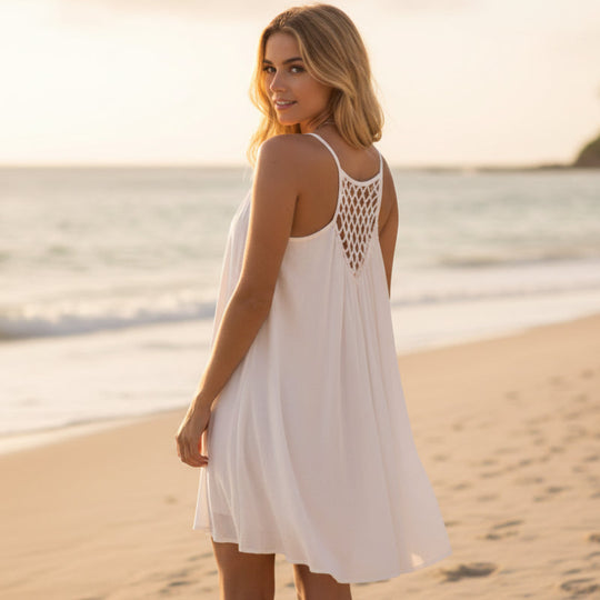 women summer dress in blue for casual outings 0