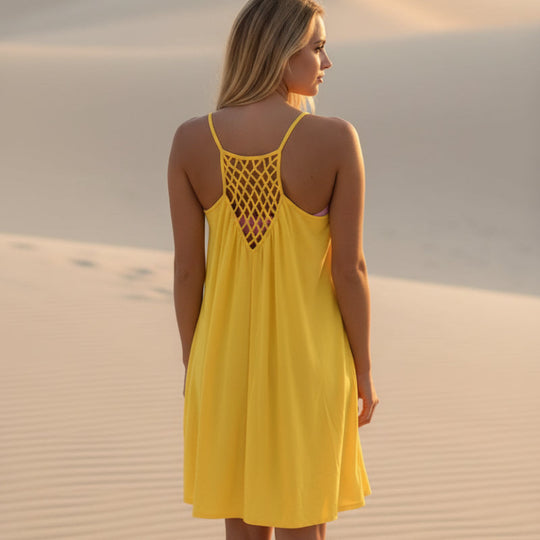 women summer dress in blue for casual outings 3
