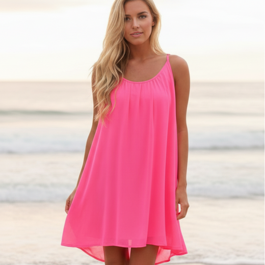 women summer dress in blue for casual outings 4