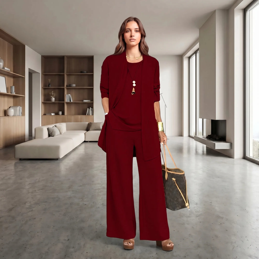 Samantha  - Three-Piece Coordinated Pants Set