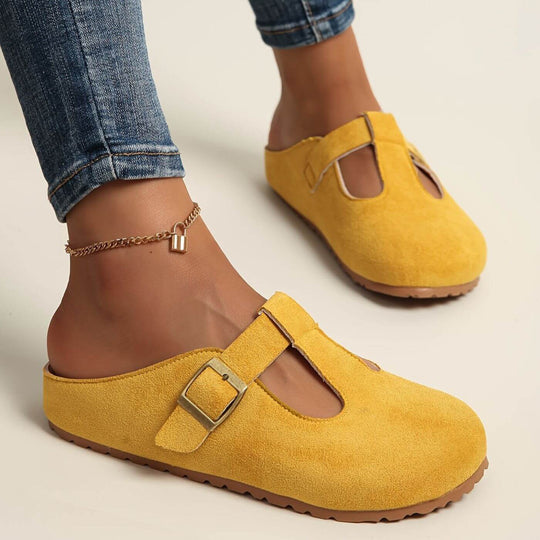 Sarah  - Closed Toe Slip-On Clogs